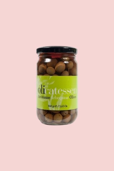 Olives arbéquines bio Olicatessen 160 gr
