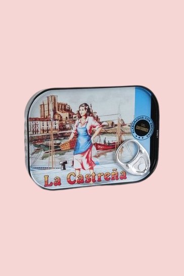 Filets d'anchois de Cantabrie à l'huile d'olive La Castreña 78 gr