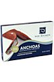 Anchois de Cantabrie Don Bocarte à l'huile d'olive, faible teneur en sel (120 gr - 10/12 filets)