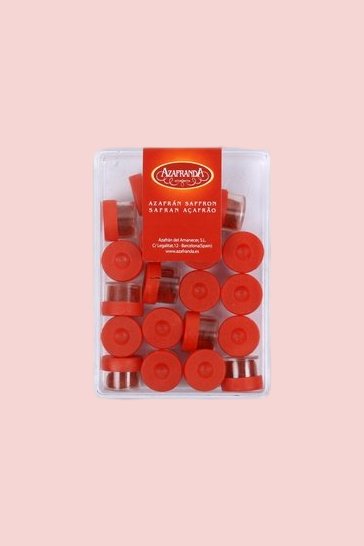 Safran pur en poudre Azafranda Amanecer, 20 capsules de 0,250 gr chacune