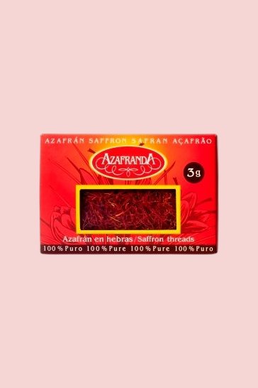 Safran pur en filament Azafranda, 3 grammes