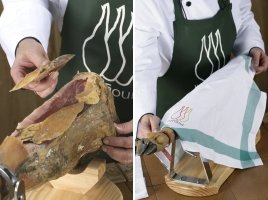 Comment découper votre jambon ? - IberGastronome - Spécialiste en  charcuterie ibérique et serrana