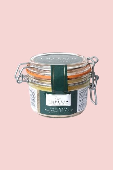 Bloc de foie gras de canard avec morceaux Imperia 130 gr