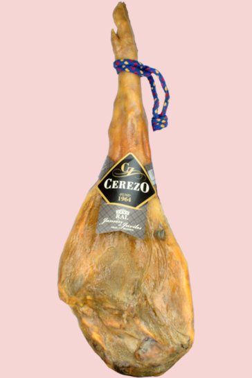 Ensemble à découper pour jambon cru d'Espagne 1 kg