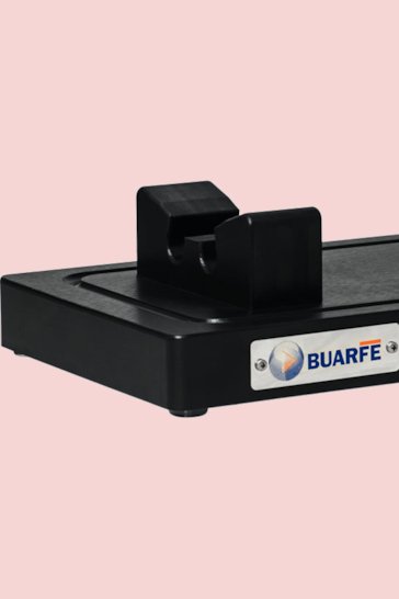 Support à jambon Buarfe Ibérico Inox Polyéthylène PE-500 Giratoire