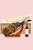 Panier avec épaule de jambon pata negra Pamplona (réf. 12P02)