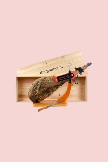 Panier avec jambon pata negra Chaparral (réf. 15J03)