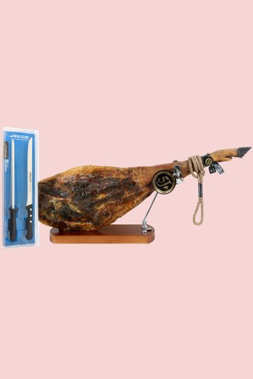 Panier avec jambon pata negra Espronceda