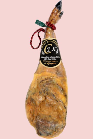 Pack Épaule Serrana avec support à jambon et couteau