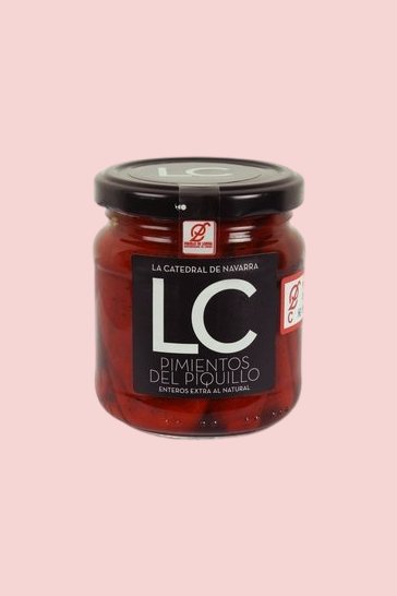 Poivrons du Piquillo de Lodosa entiers La Catedral de Navarra 190 gr