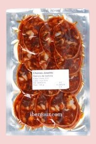 Chorizo Joselito ibérique de bellota en tranches